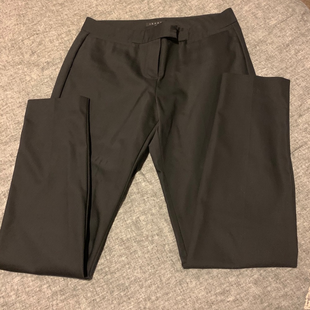 Theory black dress pants